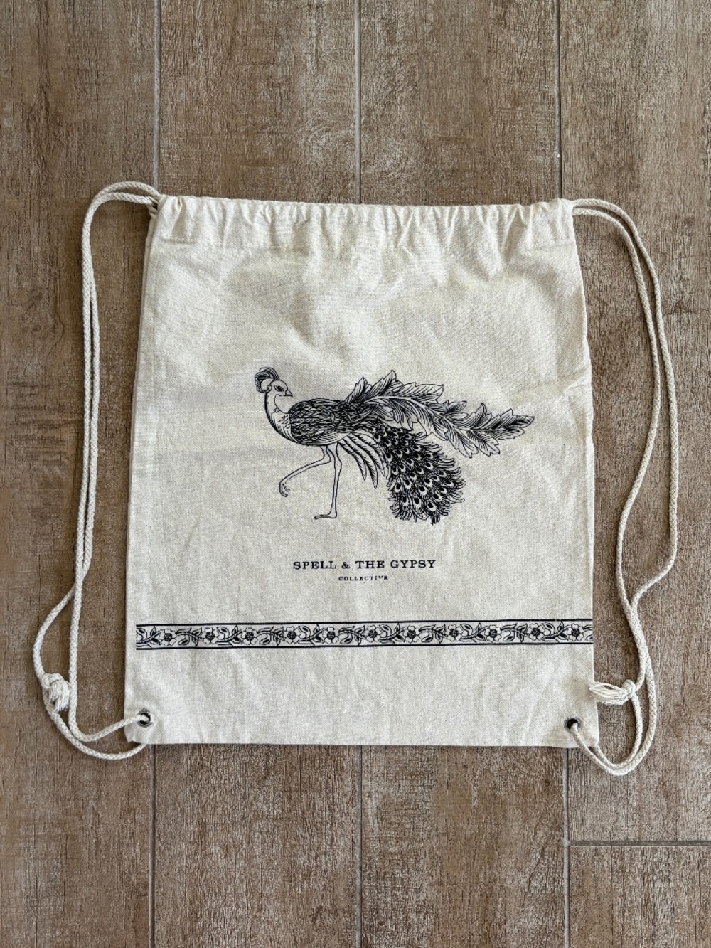 Spell & the Gypsy Canvas Drawstring Backpack